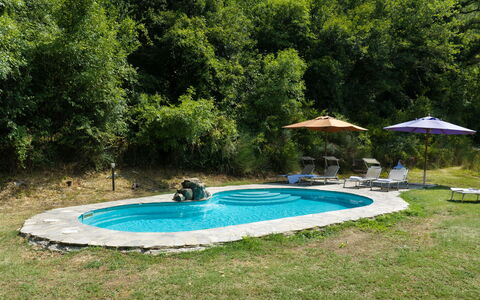 Villa Paola: Piscina, Mueble Para Exteriores, Ocio, Recurso, Patio Interior, Jardín, Sombra, Paisajismo, Fuente De Agua, Eco Hotel