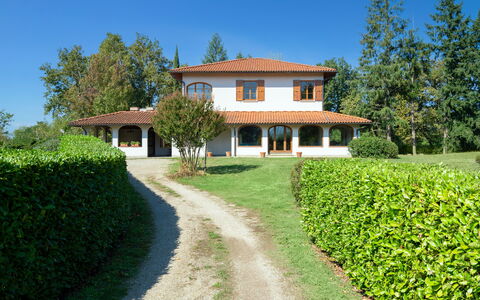 Villa Cinzia: Planta, Cielo, Propiedad, Edificio, Verde, Ventana, Árbol, Paisaje Natural, El Terreno Del Lote, Vegetación