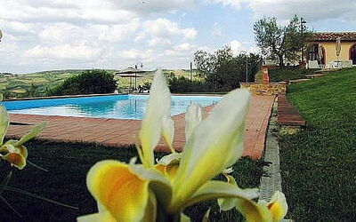 the pool