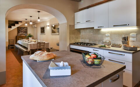 Case Sant'anna 14: Mostrador, Propiedad, Habitación, Cocina, Mueble, Diseño De Interiores, Gabinetes, Edificio, Casa, Casa