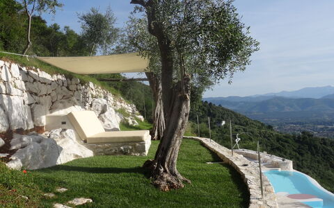 Casa Farfalla: Cordillera, Paisajismo, Cresta, Piscina, Sunlounger, Mueble Para Exteriores