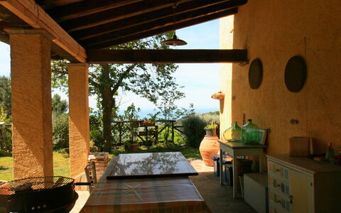 Villa La Collinetta: Planta, Propiedad, Mueble, Edificio, Gabinetes, Madera, Cielo, Sombra, Diseño De Interiores, Cajón
