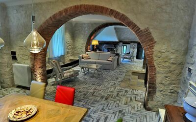 Suite del Duca: Arco, Habitación, Edificio, Arquitectura, Diseño De Interiores, Bóveda, Albañileria Horno, Casa, Mueble, Sala