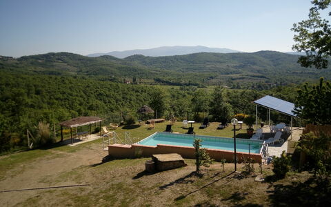 Villa Leo: Propiedad, Piscina, Desierto, Hill Station, Montaña, Reserva Natural, Casa, Árbol, Ocio, Cielo