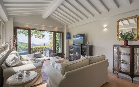 Villa Ginestra: Propiedad, Habitación, Techo, Diseño De Interiores, Mueble, Edificio, Sala, Casa, Bienes Raíces, Casa