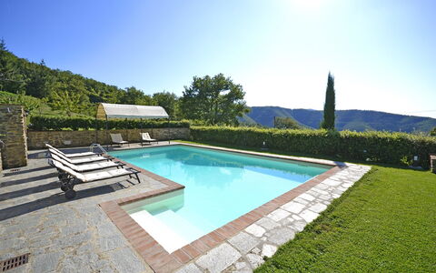 Villa Ginestra: Piscina, Propiedad, Casa, Edificio, Bienes Raíces, Hierba, Villa, Inmuebles, Casa, Patio Interior
