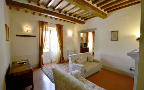 Villa Il Palazzone: Habitación, Propiedad, Mueble, Edificio, Habitación, Cama, Diseño De Interiores, Techo, Casa, Suite