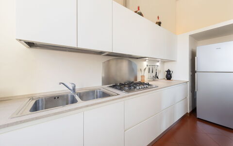 Ca' Marcello: Fregadero, Grifo, Gabinetes, Mostrador, Lavabo, Cocina, Aparato De Cocina, Arreglo De Tubería, Estufa De Cocina, Diseño De Interiores