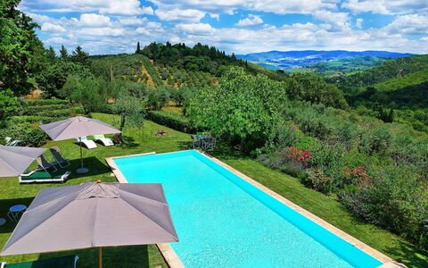 Villa Sonia: Piscina, Propiedad, Vacaciones, Ocio, Casa, Bienes Raíces, Hierba, Inmuebles, Cielo, Recurso