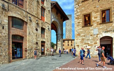 San Gimignano Tower - San Gimignano, Toscana, Italia