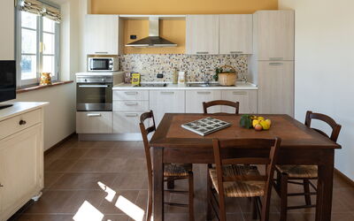 Giuggiola: Gabinetes, Mostrador, Propiedad, Mueble, Mesa, Aparato De Cocina, Madera, Estufa De Cocina, Diseño De Interiores, Cocina