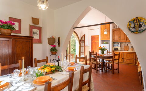 Casa La Rotta: Habitación, Comedor, Propiedad, Edificio, Diseño De Interiores, Mesa, Bienes Raíces, Mueble, Casa, Restaurante
