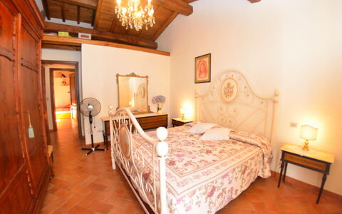 La Capannella: Habitación, Cama, Habitación, Mueble, Propiedad, Sábana, Marco De La Cama, Edificio, Diseño De Interiores, Techo