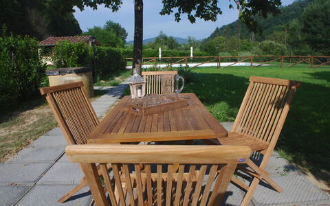 Casale 180: Mueble, Silla, Mesa, Mesa Al Aire Libre, Mueble Para Exteriores, Silla Plegable, Madera, Madera Dura, Árbol, Habitación