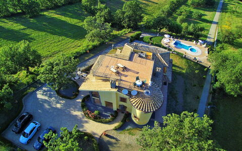 I Gigli di Montefiascone: Fotografía Aérea, Vista Panorámica, Paisaje Natural, Inmuebles, Paisaje, Arquitectura, Fotografía, Mansión, Edificio, Área Rural