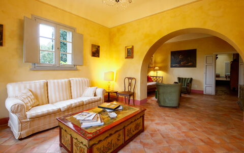 Villa Bacco: Diseño De Interiores, Pared, Piso, Mueble, Suelo, Techo, Habitación, Casa, Encendiendo, Sala