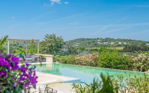 Villa Amelia Ostuni: Piscina, Jardín, Inmuebles, Paisajismo, Eco Hotel, Hacienda, Villa, Recurso, Ciudad De Vacaciones, Patio Interior