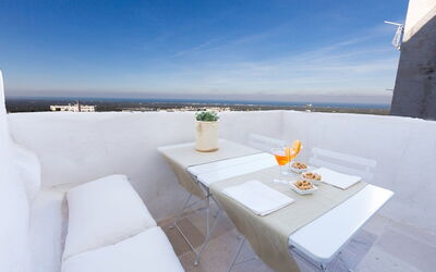 Sea view terrace