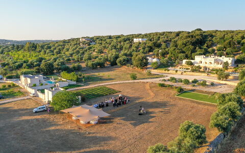 Corte dei Messapi | Sleeps 24: Cielo, Planta, Árbol, El Terreno Del Lote, Diseño Urbano, Ocio, Barrio Residencial, Paisaje, Hierba, Llanura