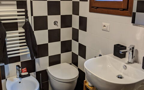 Agriturismo Il Giaggiolo without Pool: Baño, Propiedad, Baño, Habitación, Pared, Loseta, Lavabo Del Baño, Asiento Del Baño, Arreglo De Tubería, Diseño De Interiores