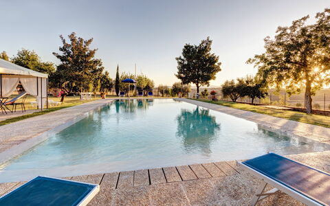 Casale Valdichiana: Piscina, Propiedad, Bienes Raíces, Casa, Agua, Ocio, Casa, Recurso, Edificio, Inmuebles
