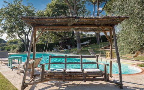 Villa Poggiospinoso: Pabellón, Ocio, Kiosko, Sombra, Mueble, Mueble Para Exteriores, Árbol, Pérgola, Estructura Al Aire Libre, Pabellón