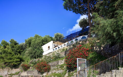 Appartamento Lobra: Cielo, Planta, Edificio, Azul, Flor, Nube, Ventana, Árbol, Vegetación, El Terreno Del Lote