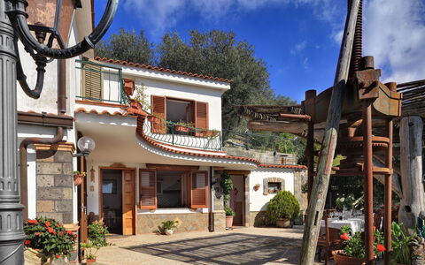 La Villa Dell'olio: Planta, Nube, Cielo, Propiedad, Edificio, Ventana, Maceta, Puerta, Árbol, Barrio