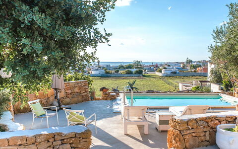 Villa Giunone: Planta, Propiedad, Bienes Raíces, Jardín, Recurso, Piscina, Mueble Para Exteriores, Patio Interior, Material Compuesto, Losa