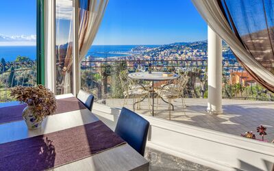 Casa Matilde - Villa Alle Cascine, Imperia: Cielo, Tiempo De Día, Propiedad, Azul, Planta, Edificio, Agua, Naturaleza, Azur, Sombra