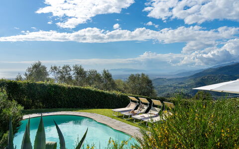 Villa Elisa: Azul, Naturaleza, Paisaje Natural, Colina, Paisaje, Tierras Altas, El Terreno Del Lote, Piscina, Hill Station, Cordillera