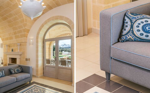 Villa Bellavista: Propiedad, Mueble, Sofá, Diseño De Interiores, Comodidad, Encendiendo, Sala, Suelo, Piso, Madera
