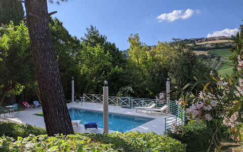 Villa Millefiori: Agua, Planta, Nube, Cielo, Los Recursos Hídricos, Naturaleza, Paisaje Natural, Piscina, Árbol, Vegetación