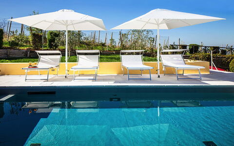 Villa Edelweiss: Agua, Cielo, Mueble, Propiedad, Paraguas, Planta, Piscina, Edificio, Azur, Sunlounger