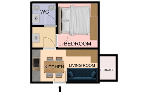 Fano Lighthouse: Habitación, Cama, Lecho, Sábana, Suelo, Linos, Marco De La Cama, Habitación, Almohada, Cajón