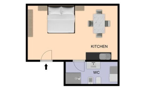 L'attico Di Castelfidardo: Mueble, Cama, Habitación, Lámpara