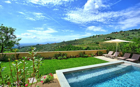 Casa Lionardo: Agua, Nube, Cielo, Planta, Propiedad, Verde, Azul, Paisaje Natural, Árbol, Piscina