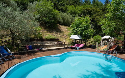 Villa La Vigna: Agua, Planta, Propiedad, Piscina, Naturaleza, Azur, Árbol, Edificio, Sombra, Mueble Para Exteriores