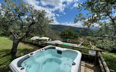 Villa Patrizia: Nube, Planta, Agua, Cielo, Naturaleza, Botánica, Árbol, Piscina, Paisaje Natural