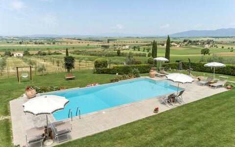 Villa Dei Ciliegi: Cielo, Nube, Propiedad, Agua, Piscina, Planta, Sombra, El Terreno Del Lote, Mueble Para Exteriores, Árbol