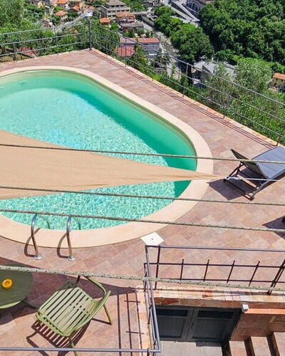 Belvedere, House With Private Pool And Garden, Rec: Edificio, Propiedad, Agua, Planta, Verde, Piscina, Mueble Para Exteriores, Sombra, Madera, Árbol