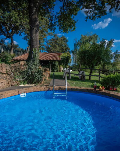 Casale Delle Papere, Pool, Romantic Holiday In Nep: Agua, Planta, Propiedad, Cielo, Piscina, Azul, Edificio, Árbol, Azur, Botánica