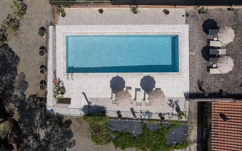 Anilde, Holiday Home with Pool, Wifi, Tuscany: Planta, Ventana, Edificio, Agua, Azur, Rectángulo, Diseño Urbano, Fachada, Arte, Sombra