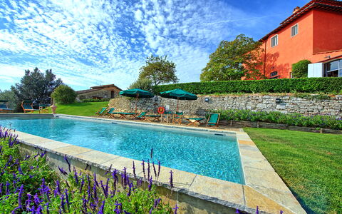 Villa Cona: Agua, Nube, Planta, Cielo, Tiempo De Día, Piscina, Naturaleza, Azur, Árbol, Paisaje Natural
