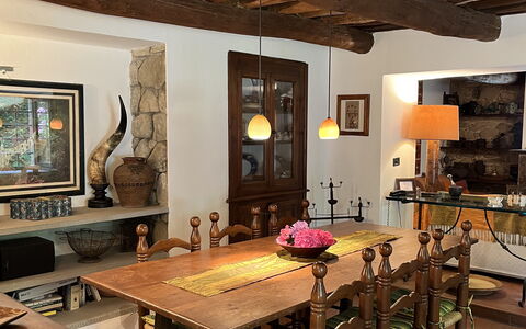 Molin Barletta, Private Pool, Nature - Marliana, T: Mueble, Diseño De Interiores, Piso, Mesa, Silla, Madera, Suelo, Cocina Y Comedor Mesa, Comedor, Techo