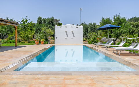 Villa Del Capitolo Con Trullo