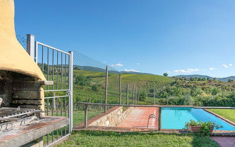 Le Masse - Greve In Chianti, Toscana: Cielo, Planta, Agua, Nube, Edificio, El Terreno Del Lote, Sombra, Piscina, Barrio Residencial, Paisaje