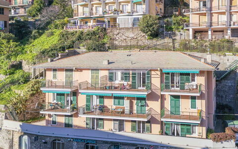 Spacious Apartment In Sori With Large Terrace - So: Edificio, Ventana, Tiempo De Día, Diseño Urbano, Planta, Condominio, Bloque De Pisos, Barrio, Árbol, Barrio Residencial