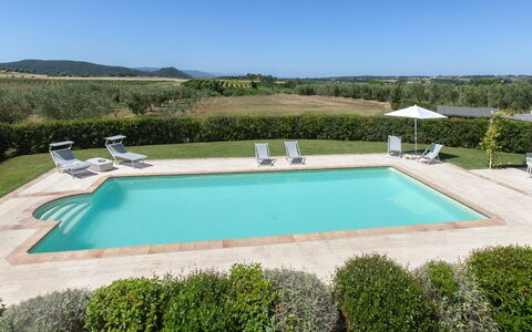 Villa Sant'andrea: Agua, Cielo, Propiedad, Piscina, Planta, Edificio, Rectángulo, Sombra, El Terreno Del Lote, Ocio