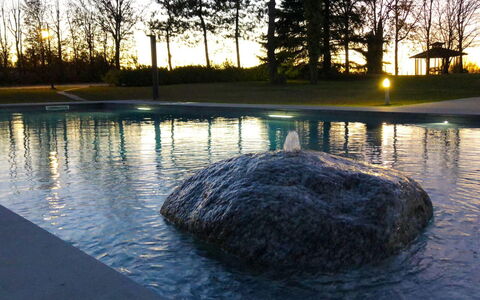 Casa del Marchese, Pool, Wifi, Castell' Arquato: Agua, Cielo, Los Recursos Hídricos, Árbol, Planta, Paisaje Natural, Rama, Lago, Banco, Biome